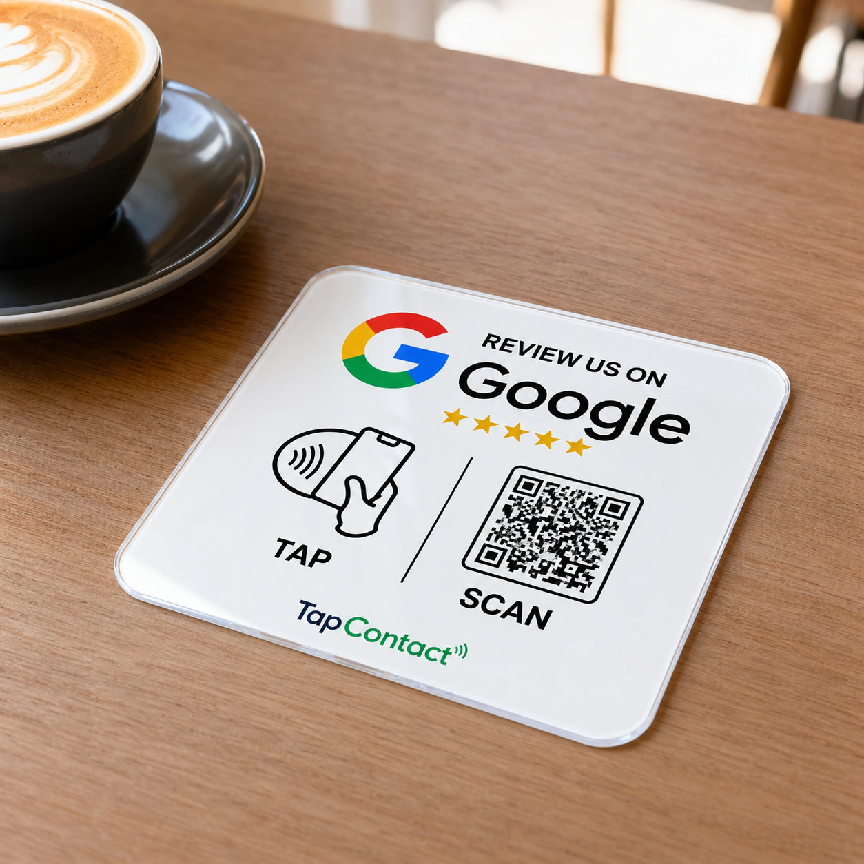 Google Review Plate